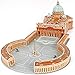 CubicFun 3D Italy Puzzles Cathedral Architecture Rome Building Church Model Kits Toys for Adults, St. Peter's Basilica, 144 Pieces