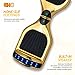 Electric Hoverboard Smart Self Balancing Scooter Hover board Built-in Speaker LED Wheels Side Lights for kids- Safety Certified (-Chrome Gold)