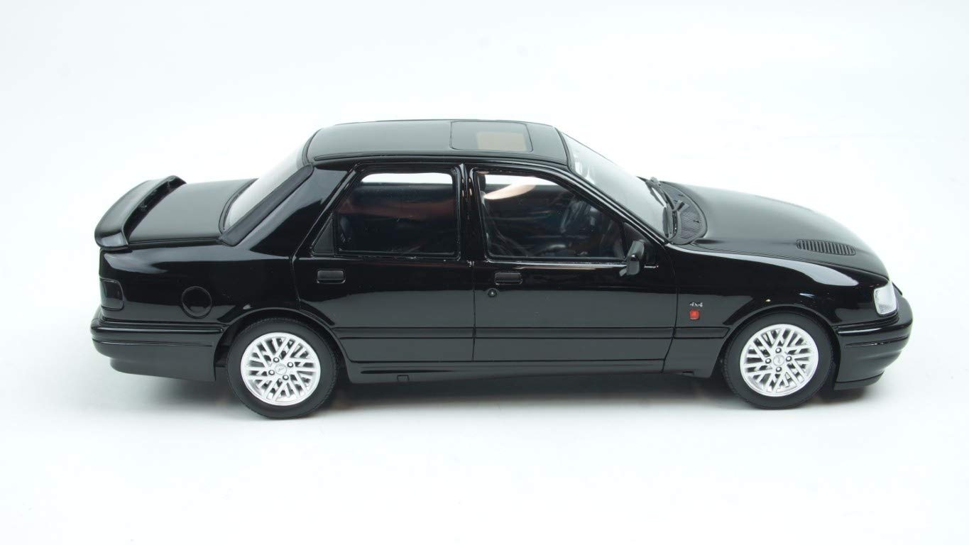 Otto Mobile Ford Sierra 4x4 Cosworth Black 1992 1:18 Maßstab Metall Auto Modellauto Erwachsene Sammler Unisex