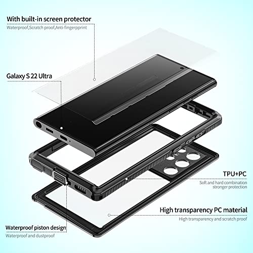 Coque Samsung S24 Ultra Etanche antichoc 360 protection camera