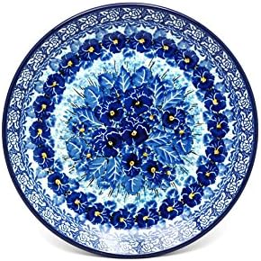 Polish Pottery Plate - Salad/Dessert (7 3/4") - Unikat Signature U3639