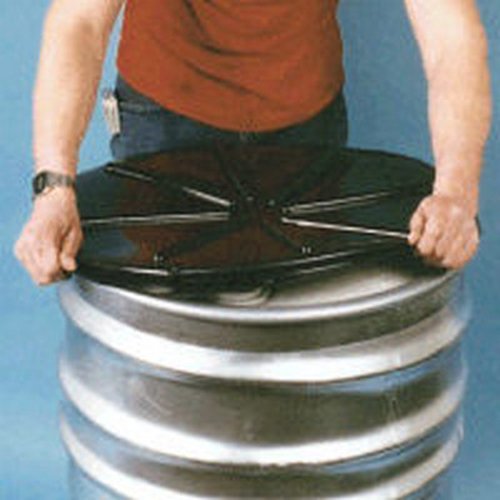 Black Tight Head Drum Cover