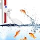 Pssopp Auto Water Filler Auto Fill Feed Water Schwimmer Ventil Aquarium Kunststoff Schwimmerventil Schwimmerkugelventil für Tank Aquarium