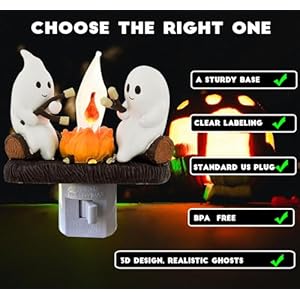 Ghostcampfirenightlightghostcampfireflickeringnightlightcampfireflamehalloweennightlight Urban Country Home Decor Ghost campfire nightlight ghost campfire flickering nightlight campfire flame halloween nightlight urban country home decor