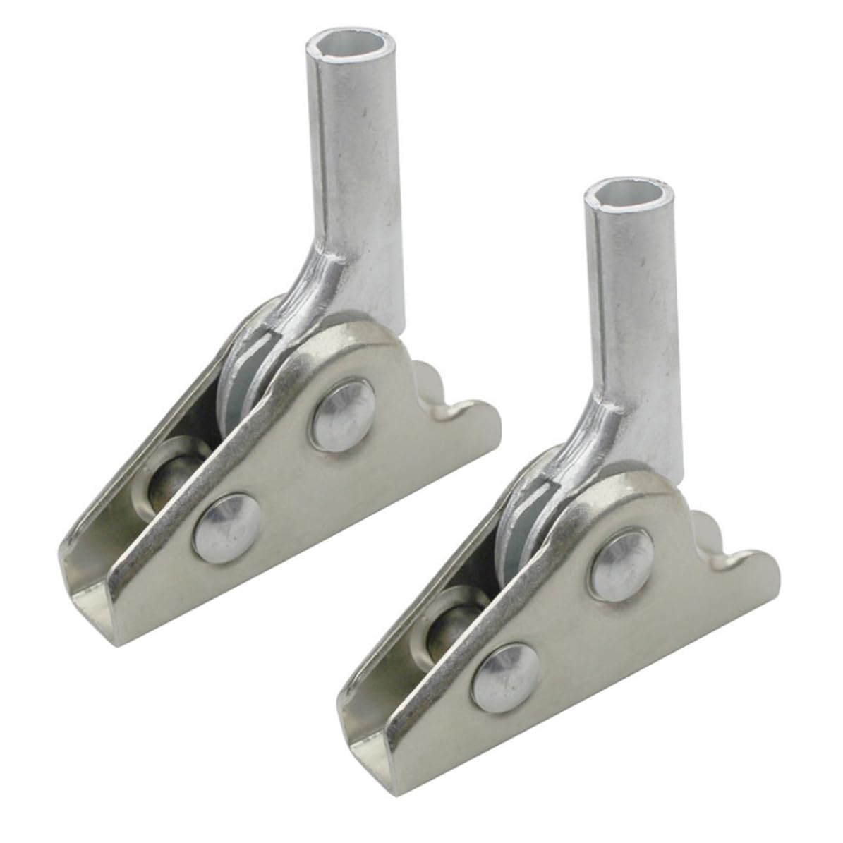 Charnières pliantes CLISPEED en acier argenté réglables 5 positions pour canapé et meuble