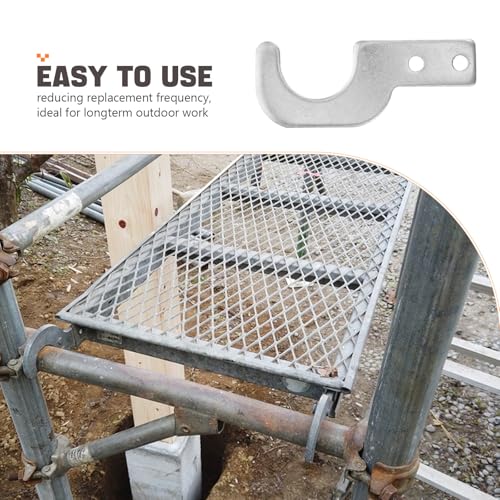 Verrouillage d'échafaudage stable avec ces 2 supports robustes en acier - 4