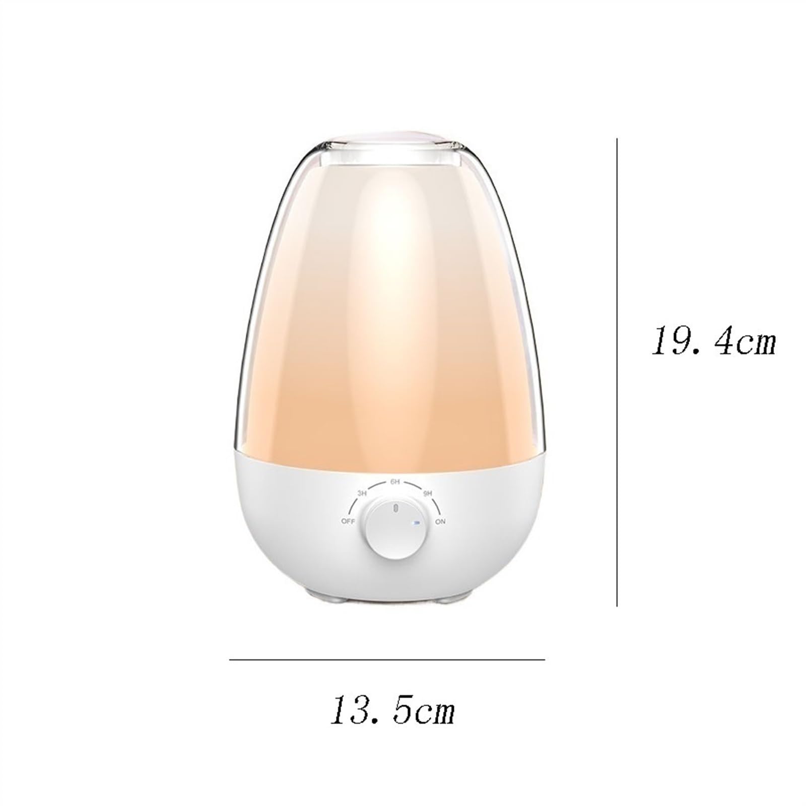 Umidificatore per camera da letto Umidificatore aromatico Casa Camera da letto Nebbia Volume purificazione dell'aria a basso rumore for ufficio Aria condizionata