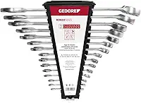 Jogo de Chave Combinada 15 Peças 6mm a 32mm Gedore Red