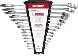 Jogo de Chave Combinada 15 Peças 6mm a 32mm Gedore Red