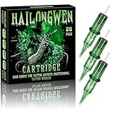 NEDPAIN 1209RM Tattoo Cartridge Needles 20Pcs #12 Standard 9 Round Magnum with Membrane Safety Cartridges Disposable Tattoo Supplies for Wireless Tattoo Machine & Pro Tattoo Artists & Beginners
