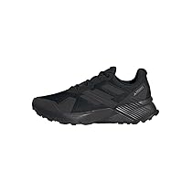 Adidas Uomo Terrex Soulstride Trail Running Shoes, Core Black, Carbon, Grey Six, 44 2, 3 EU
