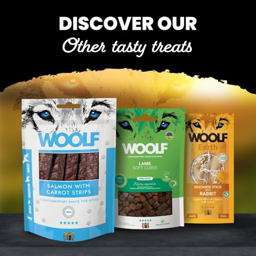 Chien des collations Woolf 100 g – Filet de Canard Souples