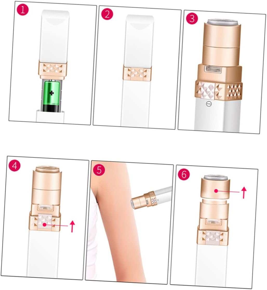 Eyebrow Trimmer Rechargeable Body Hair Remover for Women