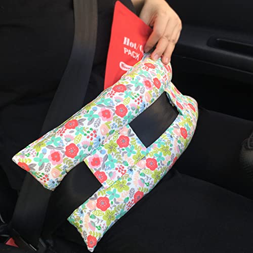 Image of Hysterectomy Pillow Abdominal Post Surgery Pillows with Pocket Comfort for Ice Heat Packs Tummy Tuck Belly Incision Recovery Seatbelt Gifts Women Patients (Camellia)