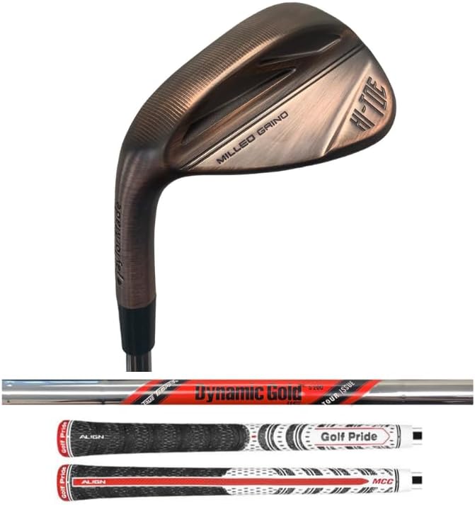 Left Handed TaylorMade Hi Toe 3 Copper 60* Standard Bounce Wedge
