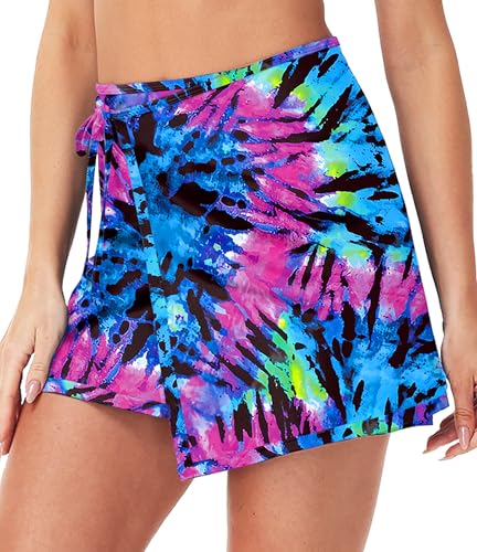 Image of AOBUTE Womens Upf 50+ Beach Sarong Swim Skirt Wrap Cover Up XS-2XL
