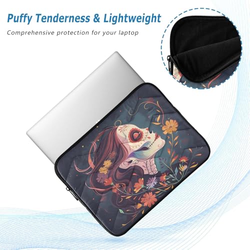 Funda para portátil ALAZA Skull Girl 15.6 pulgadas miniatura 5