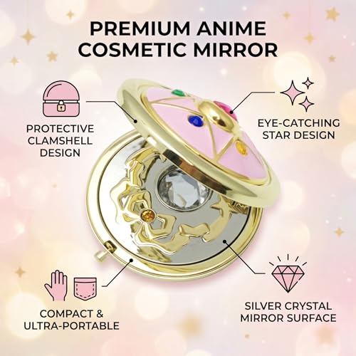 Pssopp Mirror, Anime Makeup Mirror, Makeup Mirror, Cosplay miniatura 5