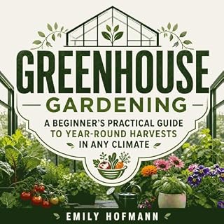 Greenhouse Gardening: A Beginner&rsquo;s Practical Guide to Year-Round Harvests in Any Climate cover art