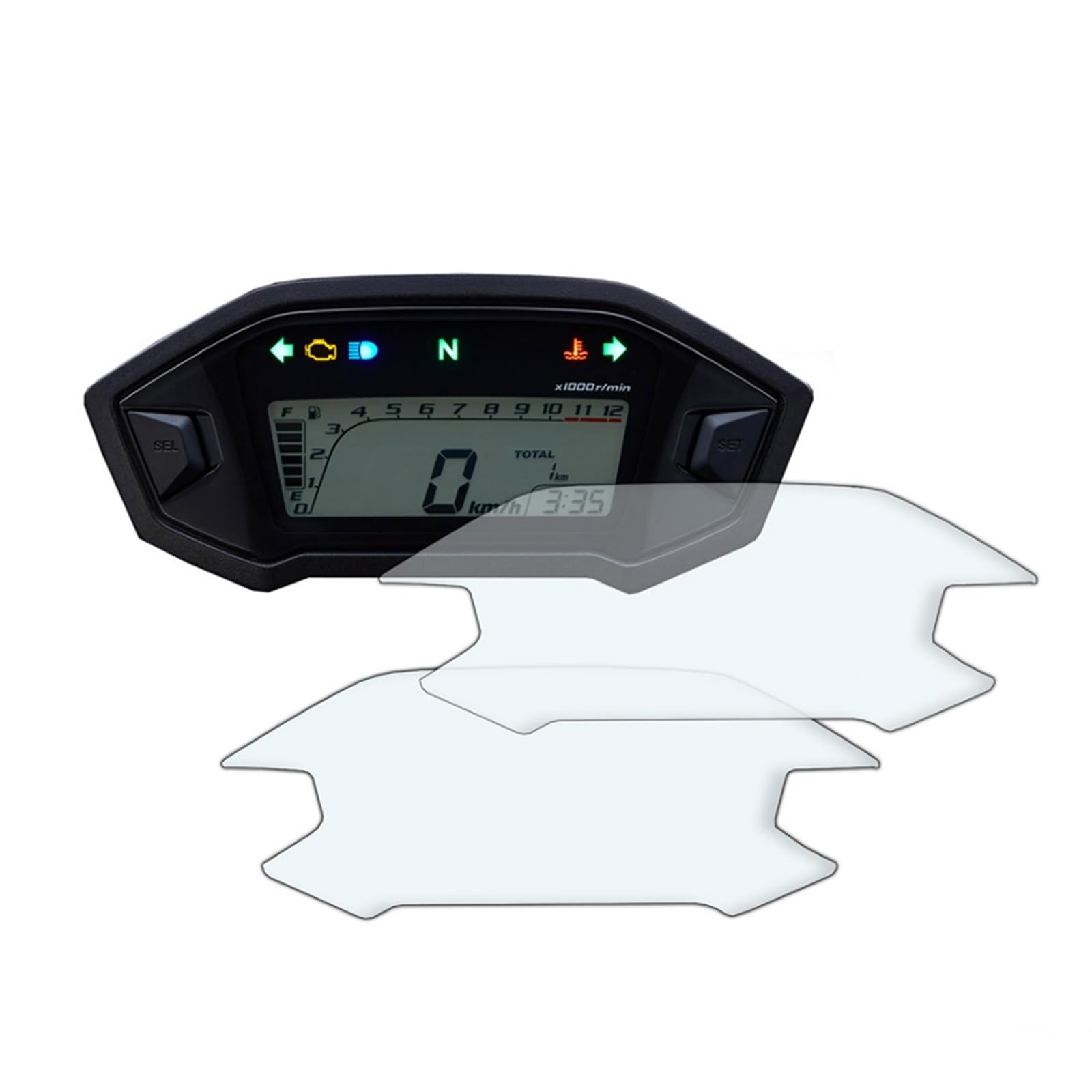 Film d'instrument de protection moto anti-rayures pour Honda MSX125 Grom