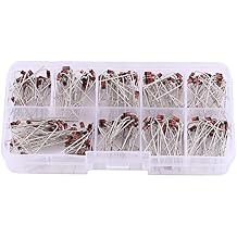 Zener Diode Kit 200PCS 10 Values 1N4738-1N4748 Electronic Components Assortment with Storage Box for Electronics Projects