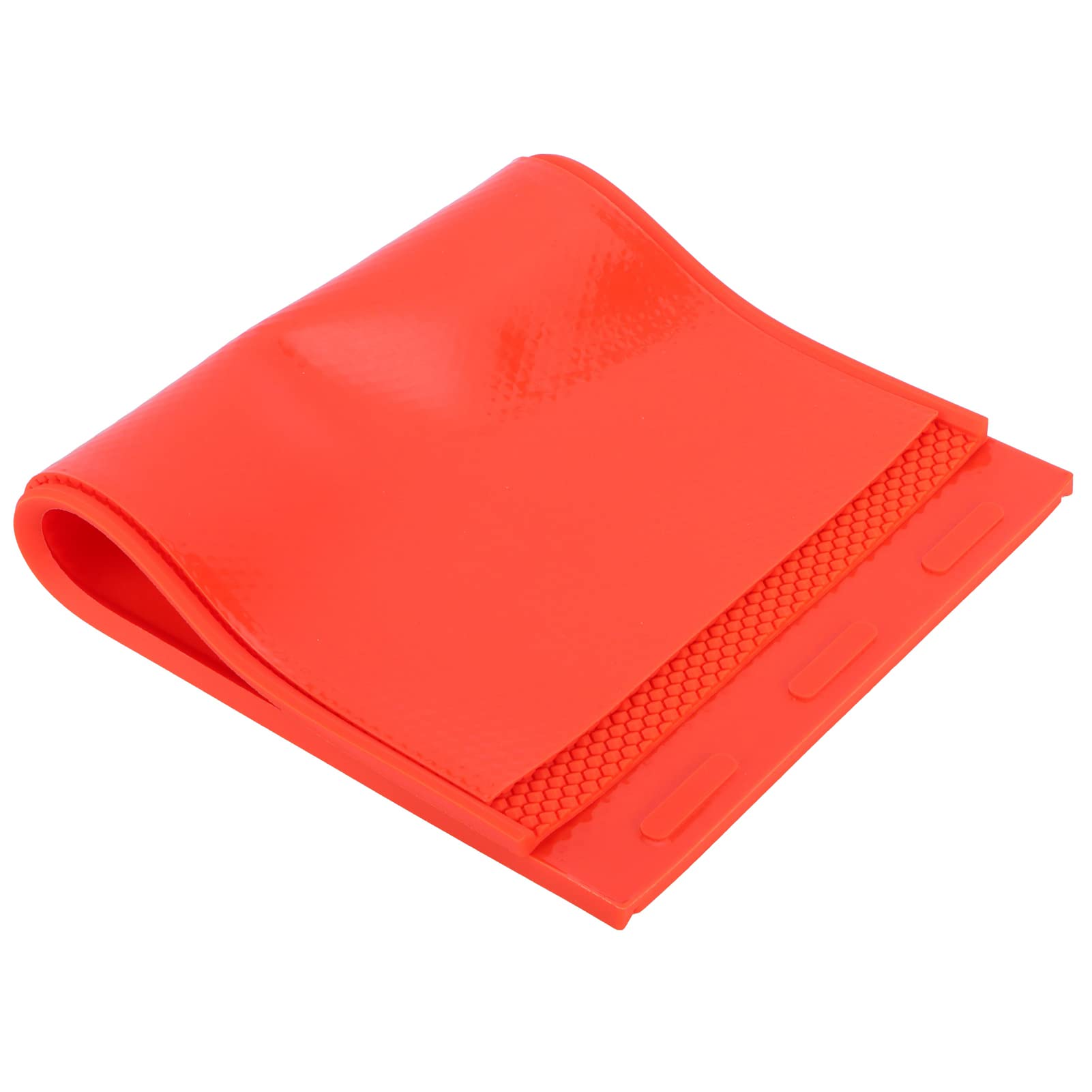 Hyuduo Stampo per Fogli di Cera D'api da 2 Pezzi, Forniture per Apicoltura Rossa Stampo per Tablet in Gomma Manuale Stampo per Embosser per Fare Fette di Cera D'api