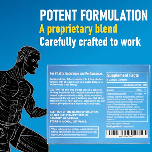 Gladton Pirate Fast-Acting Stamina Supplement