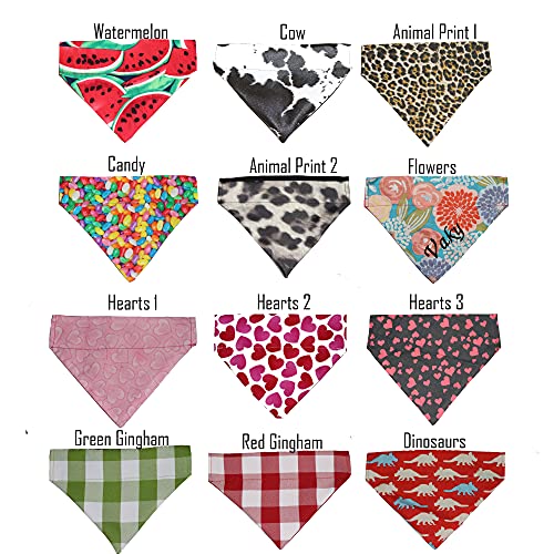 Dog Bandana Over The Collar Bandanas For Medium Size Dogs Puppy Large Girl Cat Small Personalized Big Brother Boy Collars Pink Female Doggy Through 4Th July Summer Bandanna #TOP6