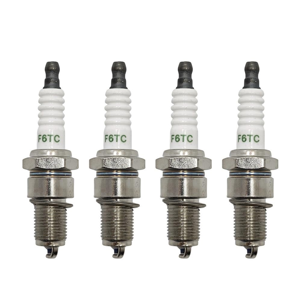 Bougies d'allumage F6TC pour moteur GX160 et GX200 lot de 4