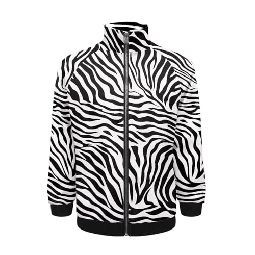 HUGS IDEA Men's Bomber Jacket Lightweight Casual Spring Fall Outerwear Sportswear with 2 Pockets3