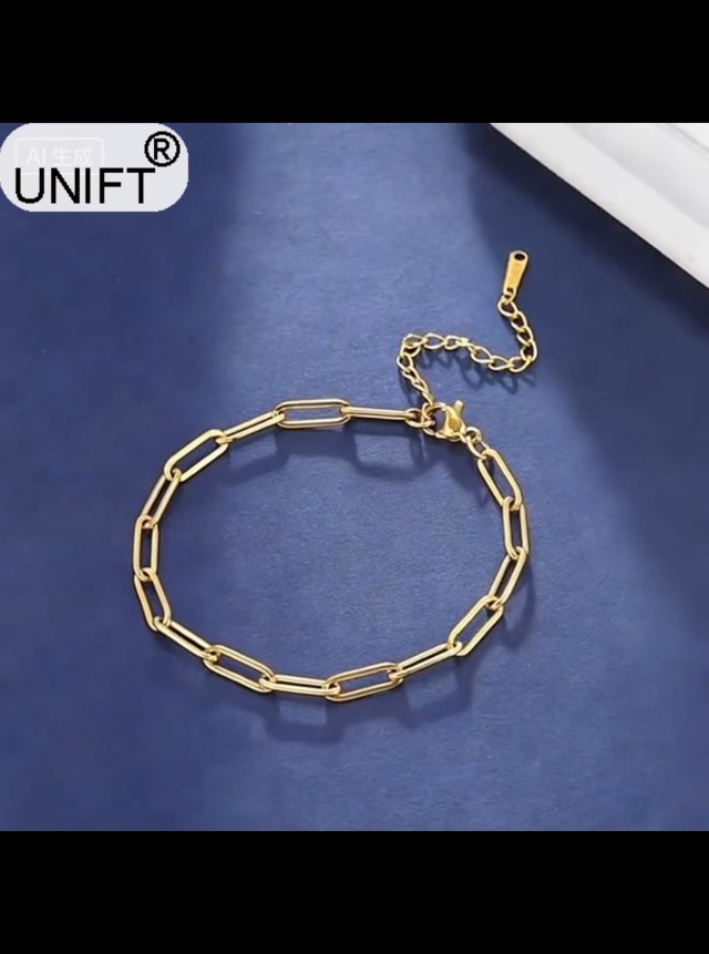 Pulsera de cadena delicada de acero inoxidable miniatura 7