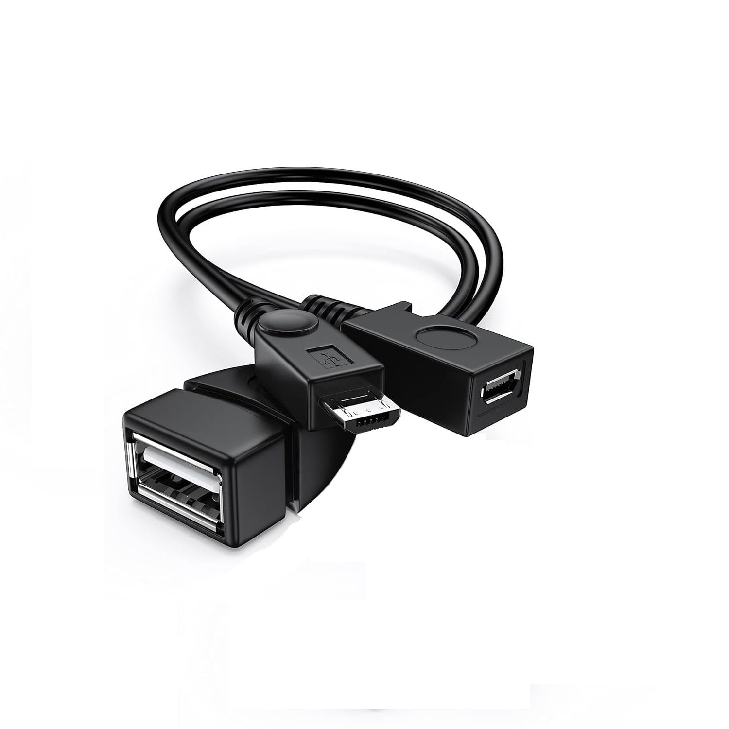 Nikolve® Micro USB y Splitter OTG fire Stick Cable 2 in 1 OTG Cable for Amazon fire Stick USB 2.0 Female to Micro USB OTG Male y Splitter Host hub Converter Adapter Connector (Not Charging The Device) (B0D9R16QH9) Amazon Price History, Amazon Price Tracker
