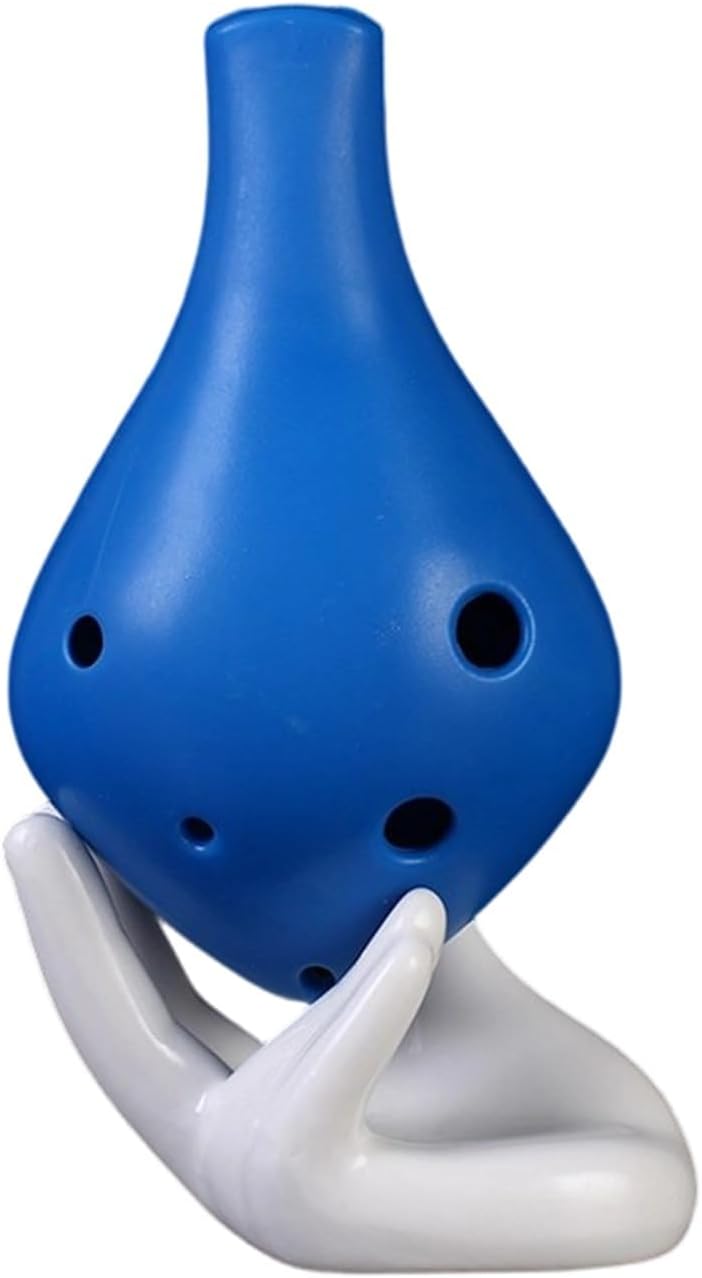 プロ仕様のオカリナ 6穴オカリナ 初心者用楽器 中央Cキー(Blue)