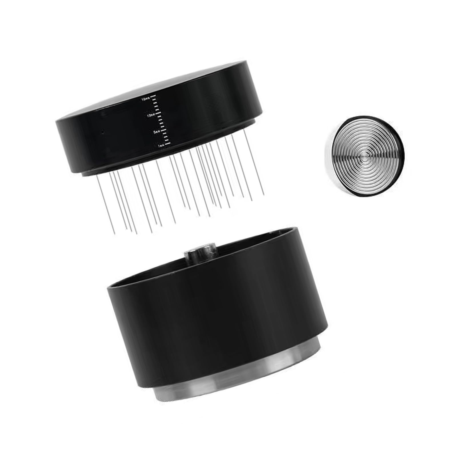 NVOQILIN Multifunction Coffee Grounds Compressor with Stable Nonrust Steel Construction Distribution Tool Camping Tool