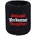 Austria Schweissband Gehasst, Verdammt, Vergöttert Stickerei Designer Schweißband Old School Biker Absorbierendes Frottee Handgelenk Arm Schwarz Motor-Sport Wristband Rocker Geschenk Armband
