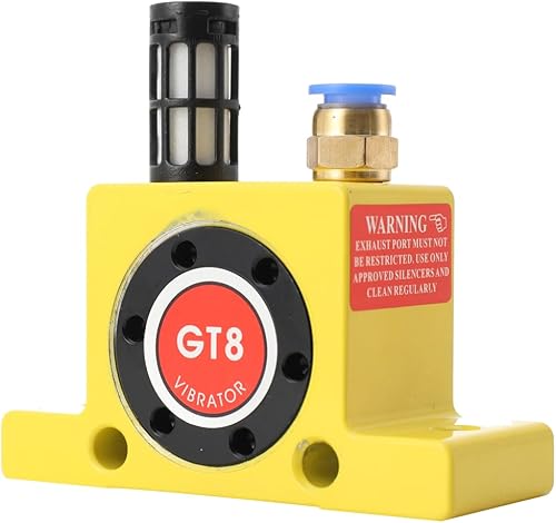Vibradores industriales de turbina vibradores 10pcs vibrador neumático GT-8 de aluminio de bajo ruido vibrador industrial para la industria