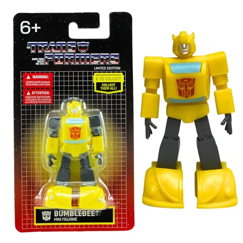 Transformers Figura de acción coleccionable original de Autobot de 6,5 cm, edición limitada, diseño de abejorro