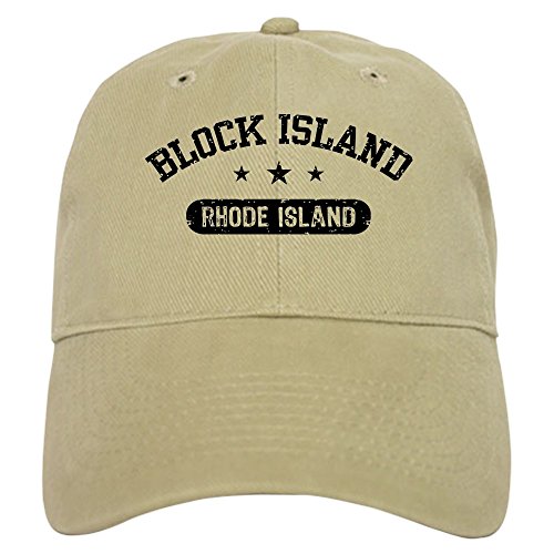 CafePress Block Island Cap Unique Adjustable Baseball Hat Khaki