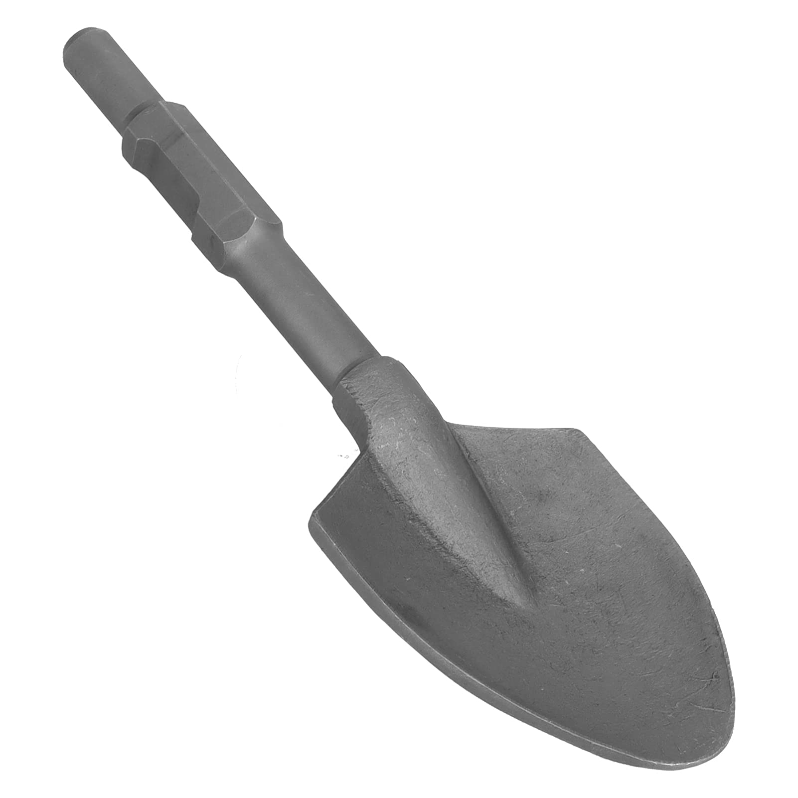 Aramox Pala per Terra Acciaio 40CR Punta Scavo 65A Manico 1 1/8in per