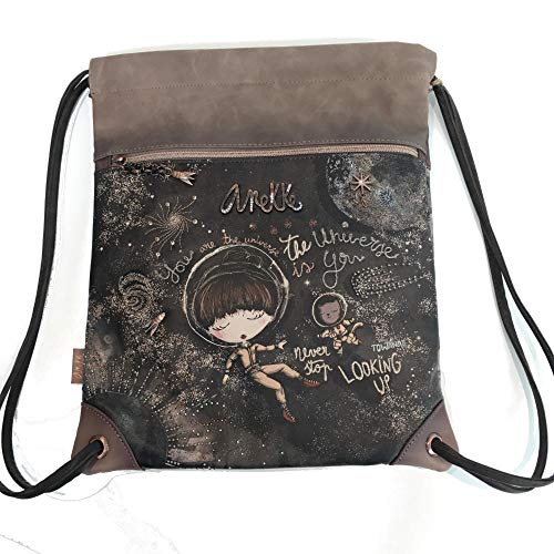 Anekke Saco Mochila Universo Space muñeca