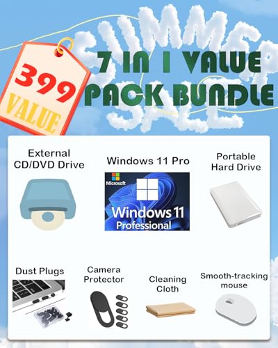 Image of Dell Inspiron 15 Touchscreen Laptop - Windows 11 Pro, AMD Ryzen-7 7730U (8-core 16-Thread), 15.6'' FHD Display, Business Portable Laptop Computer, 41Hr Battery (64GB RAM | 1TB SSD)