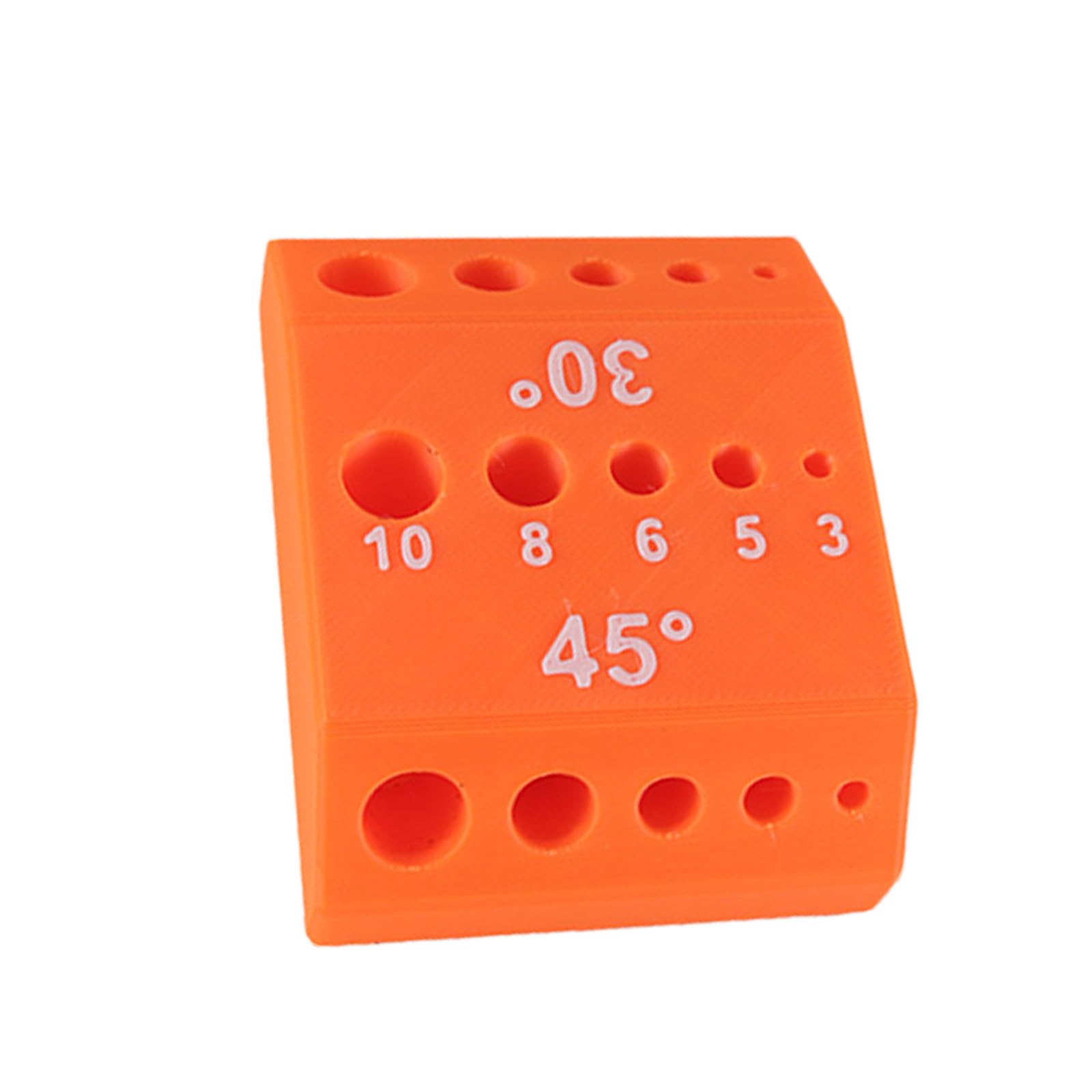 Mekalero A Generic 3D Printed Drill Bit Sleeve Ccuracy Hole Lignment Tool For Consistent Positioning T 30 45 Nd 90 Degrees Transportable Drill Jig