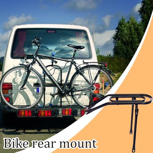Portaequipajes para bicicleta extraíble y estante de equipaje resistente reutilizable 6