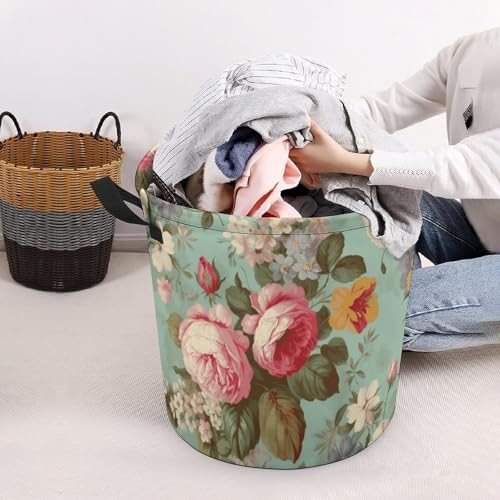 Panier à linge imperméable vintage grand format pliable pour ranger dans le salon - 8