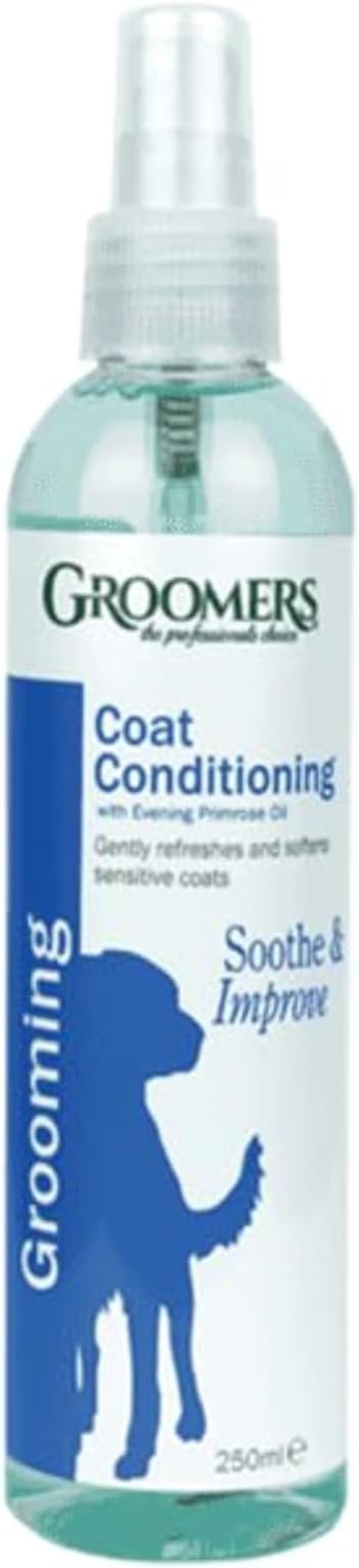 Groomers Coat Conditioning Eau De Cologne With Pure Evening Primrose Oil, Spray 250ml