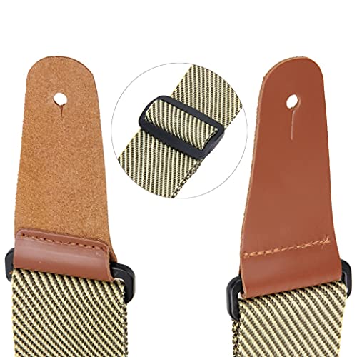 MJWDP Sangle De Guitare Universelle Réglable 83~138 Cm Guitare Basse Électrique Ceinture Acoustique Accessoires De… - Les Beatles, Paul McCartney, John Lennon, RIngo Starr, George Harrison MJWDP Sangle De Guitare Universelle Réglable 83~138 Cm Guitare Basse Électrique Ceinture Acoustique Accessoires De… – Image 4
