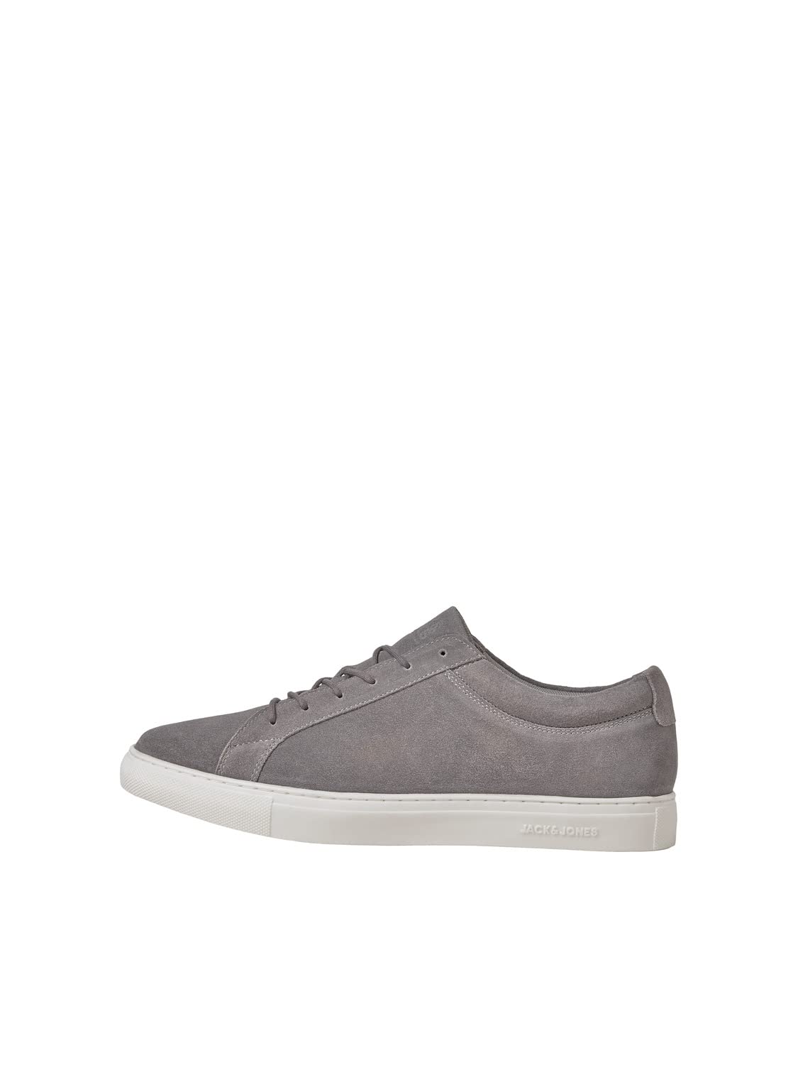 JACK & JONES Men's JFWGALAXY Suede Sneaker, Ash, 5.5 UK