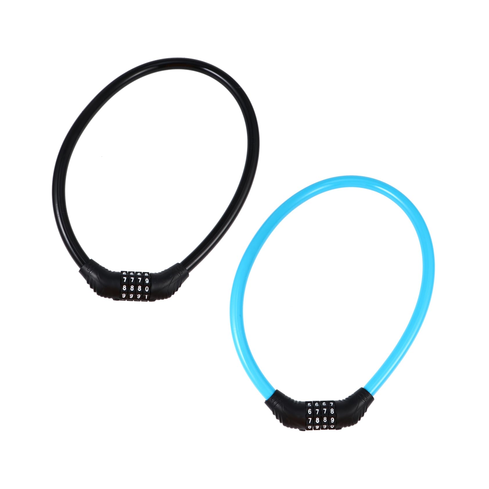 Gogogmee Bike u Lock Combination Motorbike Chain Lock 4- Theft Security Random Color