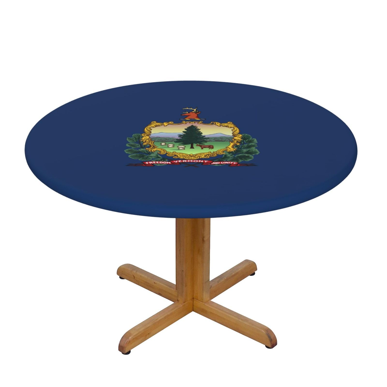 Nappe ronde Vermont de qualité supérieure pour table de mariage