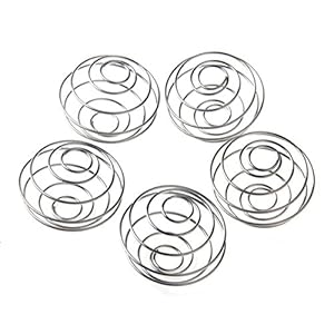 Haobase 5 stuks roestvrij stalen mixer mixer bal proteïne mixer shaker fles beker garde